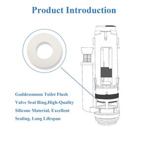 Joint d'étanchéité en silicone pour réservoir de chasse d'eau, économiseur d'eau, garantie 1 an, compatible avec les fuites de 2,5x2,5x0,1 pouces - Product Image 2