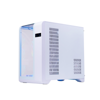 AntarcChill Wholesale Curved Full Tower Computer Gaming Pc Case White Gaming Casing Pc Cabinet ATX Cases Towers