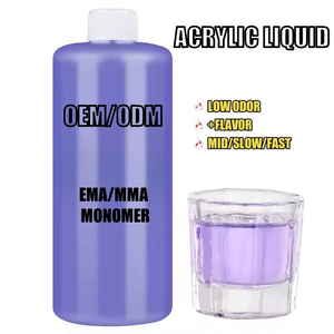 Toptan 120ml/250ml/500ml/1L/1 Galon Kokusuz 4 Mevsim Kullanım Hızlı Kürleme Özel EMA Akrilik Sıvı Monomer - Product Image 6