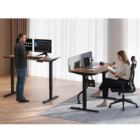 Table de travail debout pour ordinateur à double moteur personnalisée OEM ODM, ergonomique, intelligente, réglable en hauteur, bureau assis-debout, bureau de bureau