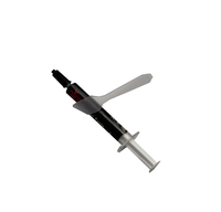 Pâte thermique 12,8 W/m.K pour refroidisseurs, dissipateurs thermiques, CPU, GPU, LED, minage, gris, emballage seringue
