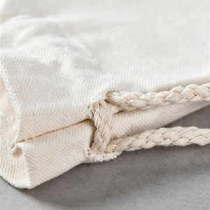 <b>Small</b> CanvaAdjustable Custom Size 19cm*28cm Drawstring Canvas Bag Custom <b>Draw</b> String Cord Accessory Custom Color <b>Draw</b> String Bag - Product Image 5