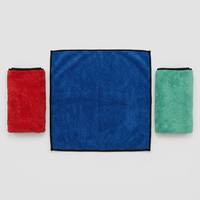 Toalla de Microfibra de Felpa Coral sin Bordes para Lavado de Autos, 500GSM, Antiarañazos, Segura para la Pintura, Secado Rápido, Ecológica, Cuidado del Automóvil