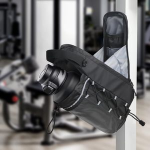 Bolsa de Gimnasio Magnética para Hombre y Mujer, Porta Botella de Agua con Bolsillo Transparente para Teléfono, 5 Imanes Integrados, Accesorios de Regalo para Gimnasio - Product Image 5