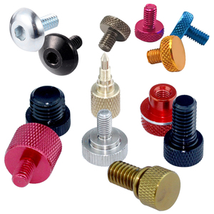 Vít Ngón Cái Đầu Ngón Cái Đầu Máy Giặt Bằng Cao Su Phẳng Màu Đen Thép Không Gỉ M2 M3 M4 Mạ Kẽm Độ Chính Xác Cao Của Trung Quốc - Product Image 4