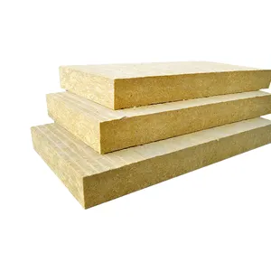 Basalt And Rock Wool Mineral Board Stone Wool Sound Proof Home Thermal Insulation