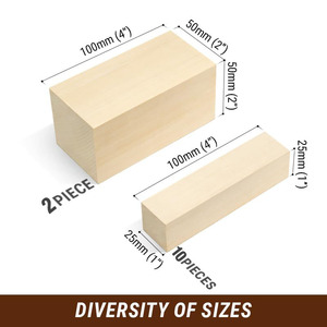 Blocchi di <span class=keywords><strong>Legno</strong></span> di <span class=keywords><strong>Tiglio</strong></span> Non Finiti <span class=keywords><strong>per</strong></span> Intaglio, Cubi di <span class=keywords><strong>Legno</strong></span> Morbido Facili da Tagliare, <span class=keywords><strong>per</strong></span> Hobby Fai-da-Te, Scuole d'Arte, <span class=keywords><strong>Scultura</strong></span> in <span class=keywords><strong>Legno</strong></span>, Regalo - Product Image 5