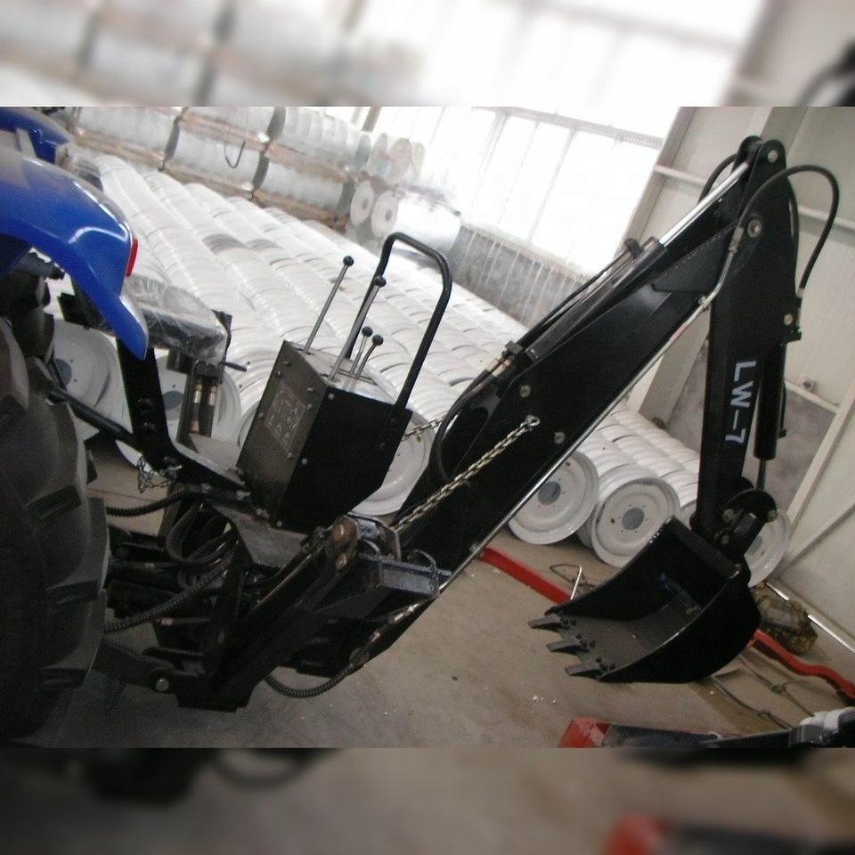 Field Tractor Farm Tractor Reliable Point Mounted Backhoe Lw Series ...