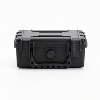 Boîtier en plastique portable GDT modèle 5011, noir, robuste, étanche IP67, antichoc, anti-poussière, avec fermeture à clip sécurisée, 3,2 L