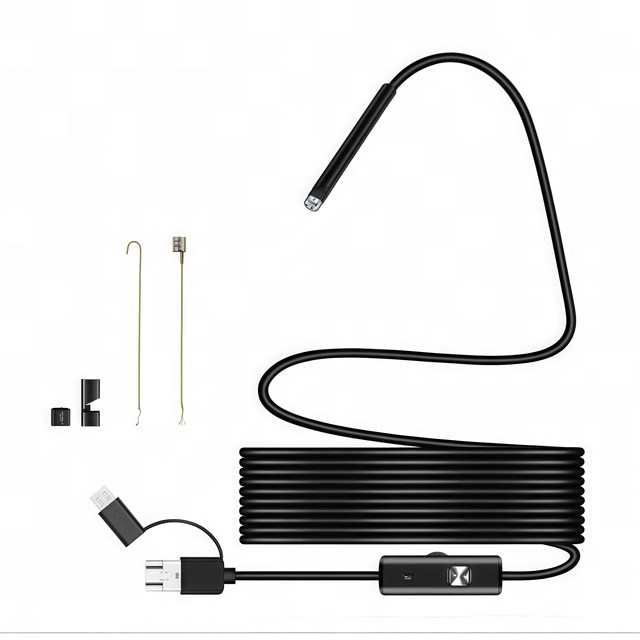 Manufacturer Customized 3 in 1  Mobile Phone Visual Peep Mirror HD Probe Industrial Automobile Pipeline Endoscope Camera Module