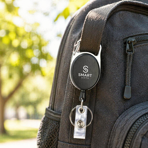 <span class=keywords><strong>Porte</strong></span>-<span class=keywords><strong>badge</strong></span> rétractable <span class=keywords><strong>personnalisé</strong></span> avec logo imprimé UV, en ABS et métal, <span class=keywords><strong>porte</strong></span>-carte de visite et <span class=keywords><strong>porte</strong></span>-clés, vente en gros - Product Image 4