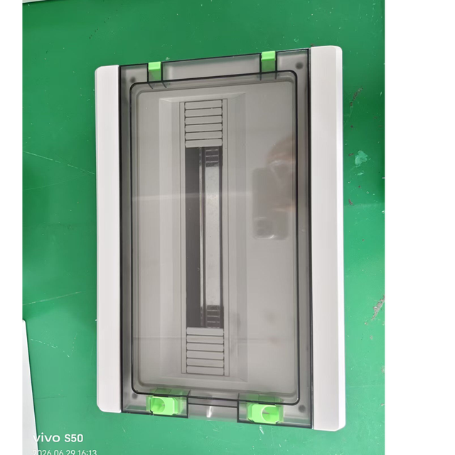 YUNDUN HA-18WAY IP65 Indoor Distribution Box 380V 125A Smart Lock ABS Plastic Transparent Door Solar PV Combiner MCB Junction