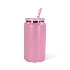 Nuevo Estilo, Termo <span class=keywords><strong>de</strong></span> Acero Inoxidable <span class=keywords><strong>de</strong></span> Doble Pared con Aislamiento al Vacío <span class=keywords><strong>de</strong></span> 16 oz, Tapa con Pajita <span class=keywords><strong>de</strong></span> Color, Antiderrames, <span class=keywords><strong>Libre</strong></span> <span class=keywords><strong>de</strong></span> BPA, Mantiene la Temperatura <span class=keywords><strong>de</strong></span> 12 a 24 Horas - Product Image 5