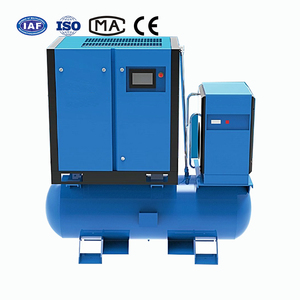<span class=keywords><strong>Compresseur</strong></span> à vis rotatif refroidi par air à haute efficacité, pression stable <span class=keywords><strong>pour</strong></span> la fabrication électronique - Product Image 1