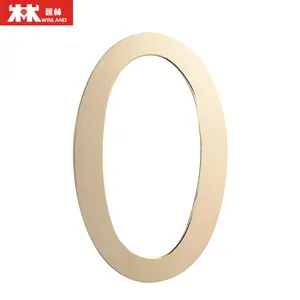 2023 Winland Brass Numerals Household Numeral Arabic Numerals 0