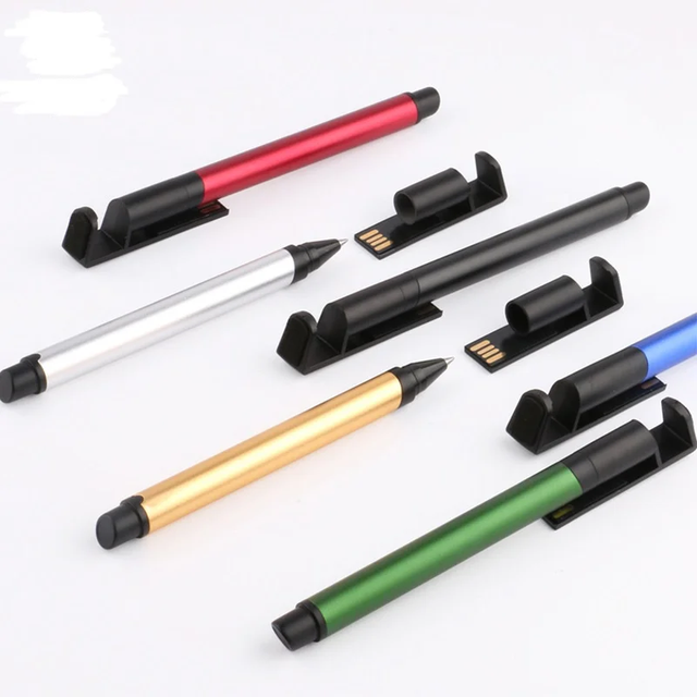Pen Shaped USB Flash Drive Bulk 128GB 32GB 64GB 4GB 2TB 3.0 2.0 Memory Stick with Gift Box Pendrive Usb Key 3.0 2.0 Flash Disk