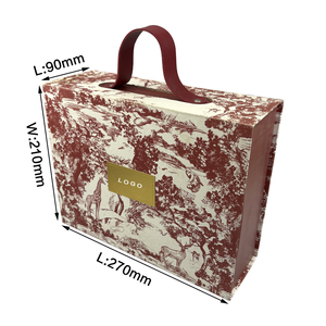 Groothandel op maat gemaakte magnetische geschenkdozen met handvat, luxe kartonnen dozen voor het verpakken van alle soorten premium producten - Product Image 2