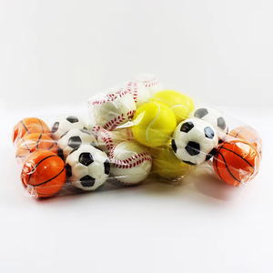 Pelota de Espuma de PU de 6.3 cm - Juguete Antiestrés Estilo Tenis y Béisbol para Niños de 5 a 7 Años, Regalo Deportivo para Aliviar el Estrés - Product Image 1