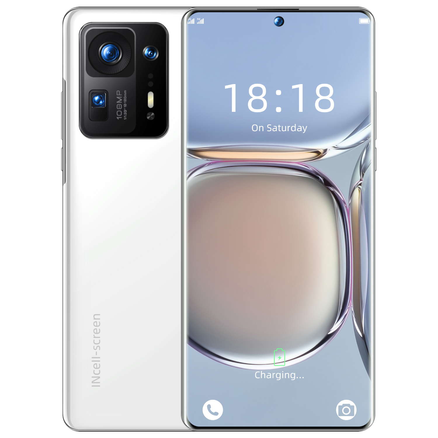 Горячая распродажа! MIX4 16 ГБ + 1 ТБ 7,3 дюймов полный экран Android 12,0 мобильный сотовый смартфон 7300 мАч уход за кожей лица разблокировки мобильного телефона