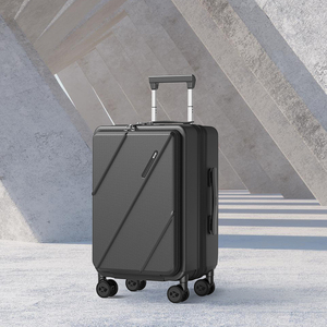 Valise de voyage rose Scooter Tourister bon marché léger pour enfants Valise <span class=keywords><strong>cabine</strong></span> avec roues verrouillée par la TSA pour enfants en vente - Product Image 2