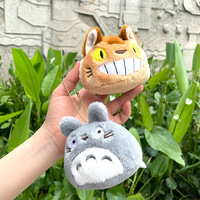 Poupée en peluche Totoro Family de 3 pouces (7 cm), poupée en tissu, cadeau pour homme et femme, mignonne et super mignonne