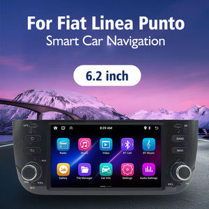 1 DIN Android 6,2 дюймов приборная панель мультимедийный GPS-навигатор DSP Carplay MP3 USB для Fiat Punto Linea EVO автомобилей 1 год - Product Image 2