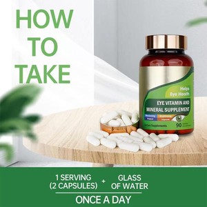 Suplemento ocular de explosión transfronteriza para adultos, tabletas de luteína con estigma de maíz, vitamina de 90 recuentos para una salud ocular óptima, memoria para el sueño - Product Image 4