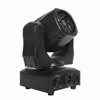 6x15W RGBW Moving Head LED Beam Wash Beleuchtung DMX512 Selbstfahrend Sprachgesteuert Freizeitpark KTV Blitz Dimmbar 6500K Bühnenbeleuchtung