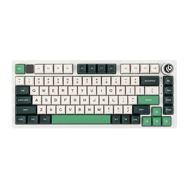 LEOBOG Hi75C 75% 81 Keys Aluminum Alloy Mechanical Keyboard Hot Swappable Gasket Structure Galactic Switch Gaming Keyboard