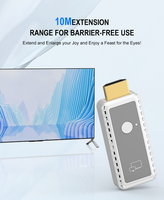 Kabelloser HDMI-Video-Empfänger Extender TV-Stick Dongle Display-Adapter AirPlay für iPhone Android Mac OS Windows