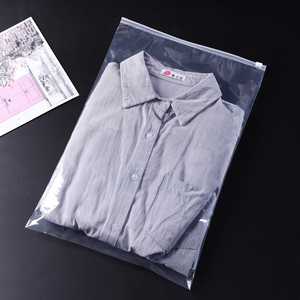 Minlee Mẫu Miễn Phí Bolsa Con Sello De Agarre Túi Đóng Gói Quần Áo <span class=keywords><strong>Ziplock</strong></span> Tùy Chỉnh Trong Suốt Bằng Nhựa Trong Suốt Có Khóa Zip - Product Image 5