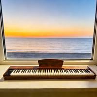 Piano Digital Beisite Laris Manis 88 Tuts Profesional Portabel MIDI USB Soundboard Kayu Solid dengan Kotak Keyboard Multifungsi