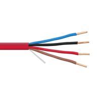 Cable de alarma contra incendios 4C/14AWG sólido FPL PH90 PH120 resistente al fuego, de 2 o 4 núcleos, 1.5mm o 2.5mm, blindado y con clasificación para alarma contra incendios.