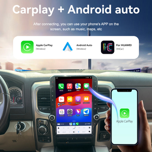 NUEVO Radio para Auto Android 13 de 14.5 Pulgadas con Qualcomm para Dodge RAM 1500 2500 3500 2013-2018, Carplay, Pantalla para Auto, Bluetooth, Multimedia - Product Image 6