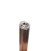 Tige de brasage cuivre-phosphore plate de 1,3 mm d'épaisseur, fil facile à utiliser pour les joints cuivre-cuivre