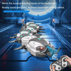 ของเล่นอิเล็กทรอนิกส์2.4G RC ไฟละอองน้ำรูปสัตว์ของเล่นหุ่นยนต์ควบคุมระยะไกลของเล่นบังคับตะขาบกลสำหรับเด็ก - Product Image 6