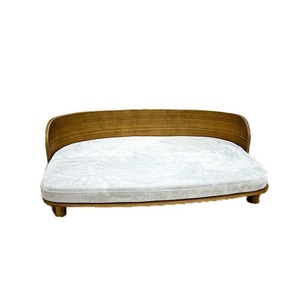 Hondenbed van massief hout Luxe huisdieraccessoires Ecologisch huisdierhuis Zachte huisdierproducten Kattenmeubels voor woonkamermeubilair - Product Image 5