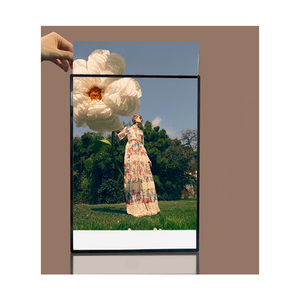 Boîte d'éclairage LED ultra-mince A1/A2/A3/A4 <span class=keywords><strong>Cadre</strong></span> d'affiche rectangle publicitaire en aluminium <span class=keywords><strong>pour</strong></span> affichage de nourriture Verre trempé - Product Image 2