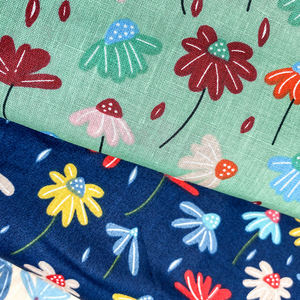 Vente chaude Écologique Dessin Animé Imprimé Coton Jersey <span class=keywords><strong>Tissu</strong></span> Super Doux 100% Coton <span class=keywords><strong>Japonais</strong></span> Liberty Pelouse Tissus Par La Cour - Product Image 4