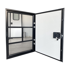 TONGFA cadre en alliage d'aluminium serrure à point unique <span class=keywords><strong>coin</strong></span> droit RV <span class=keywords><strong>caravane</strong></span> camping-car remorque porte de sortie sans fenêtre - Product Image 5