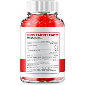 Gomas Keto ACV 1000mg de Vinagre de Maçã, Suporte a Cetonas, Limpeza, Sem OGM, Vegano, Suplemento para Saúde Digestiva Adulta para Atletas - Product Image 2