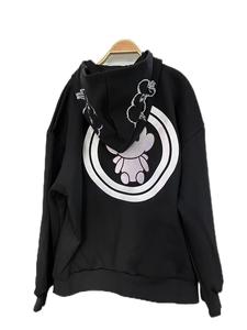 Otoño Oversize Crew Neck Bulk Men'S Pullover Impresión de pantalla Sudadera con capucha transpirable con logotipo de diseño personalizado - Product Image 4