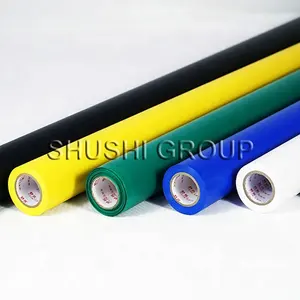 Excellent quality colour pvc electrical tape log rolls