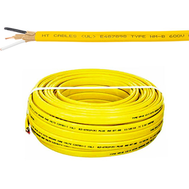 NM-B 12/2 Building Wire Dry Location Use U.L719 Certificated Cable
