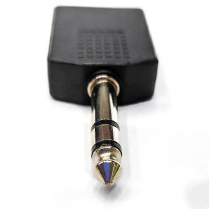 Adaptateur <span class=keywords><strong>4K</strong></span> pour ordinateur portable, projecteur, microphone, guitare, <span class=keywords><strong>prise</strong></span> mâle <span class=keywords><strong>double</strong></span> 3,5 mm/6,35 mm - Product Image 4