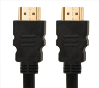 Câble HDMI 2.0 haute vitesse Syong mâle-mâle 60Hz 4K plaqué or pour ordinateur de bureau, caméra, lecteur DVD, multimédia