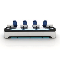 Kehua Fuwei Configuration personnalisable Équipement de salle de contrôle de sécurité Salle de contrôle Poste de travail Consoles de salle de contrôle