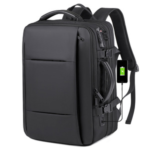 <span class=keywords><strong>Mochila</strong></span> de Viaje Ejecutiva Antirrobo de Gran Capacidad y Estilo Moderno para Mujeres y Hombres, con Compartimento para Portátil - Product Image 1