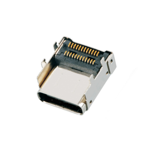 Connecteur de charge femelle empilé MUP 24P 3.1, double rangée, SMT, connecteur USB-C, prise pour la charge de téléphone, serveur réseau informatique - Product Image 3