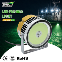Lampe de pêche LED professionnelle indonésienne 120w-400w, attirant les poissons, lumière cyan verte pour bateaux